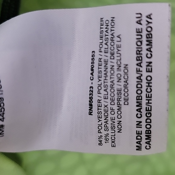 Nike Pro Green & Black Geometric Print Long Sleeve Fitted Top M - Picture 6 of 15